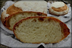  Пшеничный хлеб на ночной опаре 