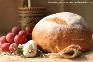 Заварной хлеб на сухих дрожжах